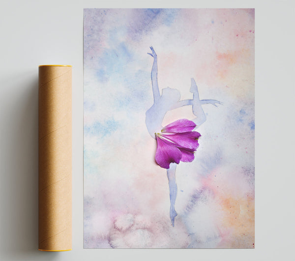 Pink Ballerina 3 Print