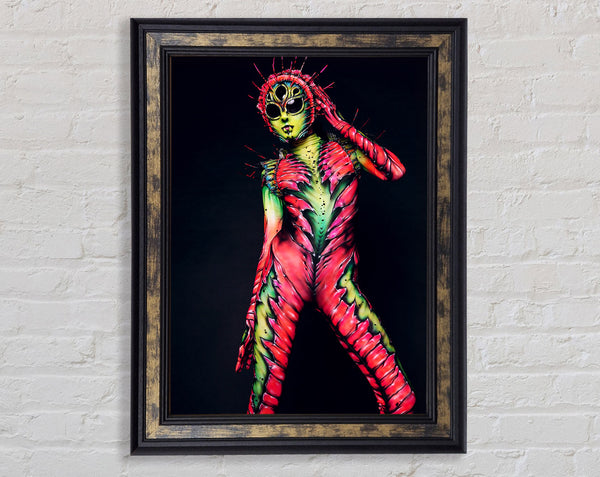 Contemporary Movement 5 Framed Print