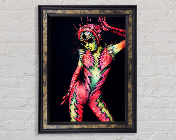 Contemporary Movement 7 Framed Print