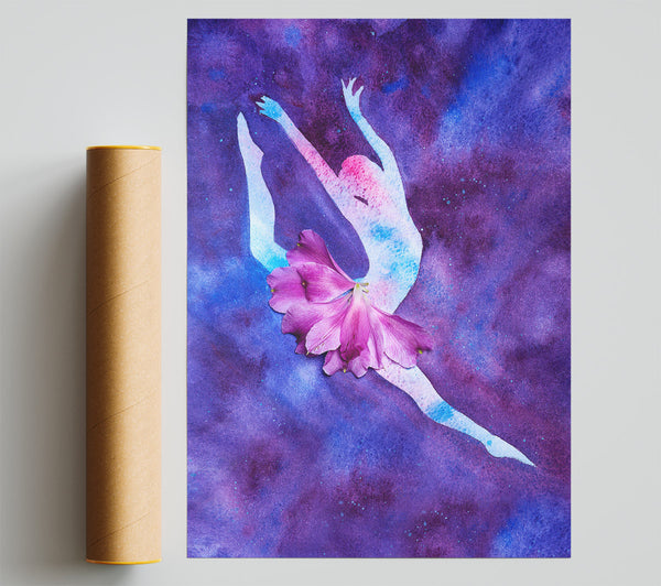 Purple Ballerina 3 Poster