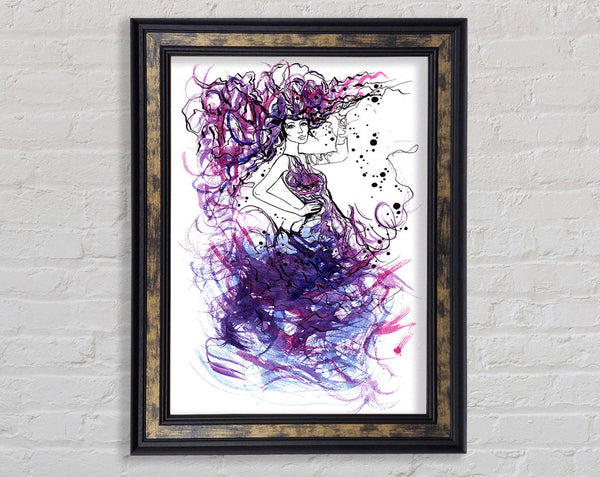 Bell Of The Ball Framed Print