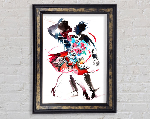 Contemporary Movement 22 Framed Print