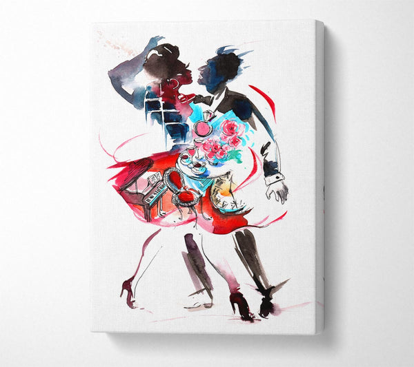  A Canvas Print of Contemporary Movement 22 Canvas Wall Art