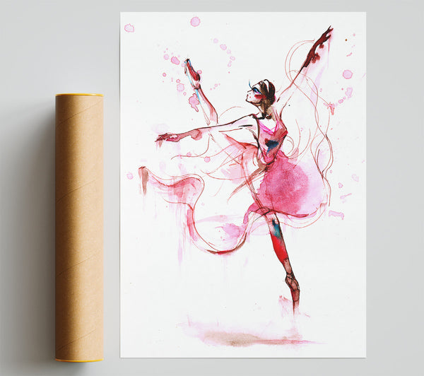 Pink Ballerina 1 Poster