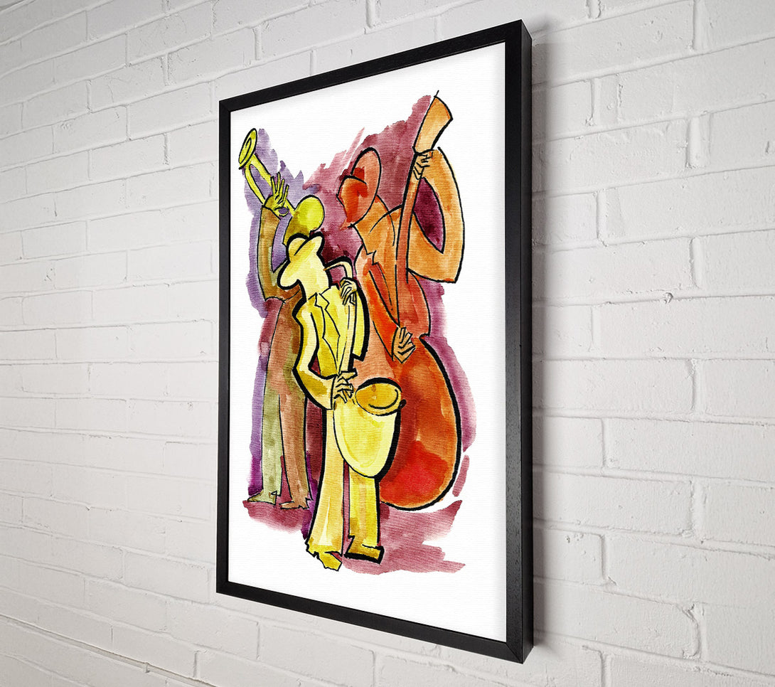  A Canvas Print of Feeling The Music 1 Canvas Art