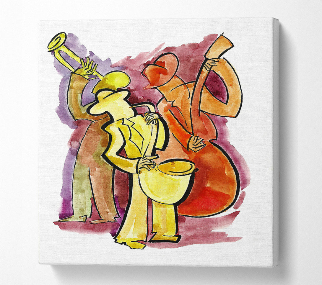  A Canvas Print of Feeling The Music 1 Canvas Art