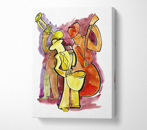  A Canvas Print of Feeling The Music 1 Canvas Art