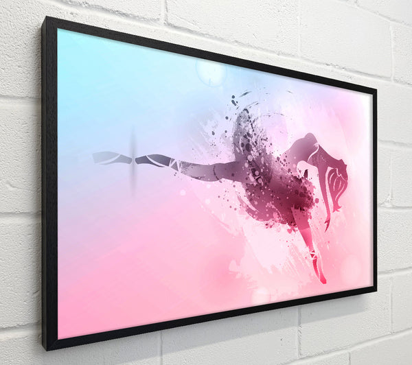 Blue Pink Ballerina 6