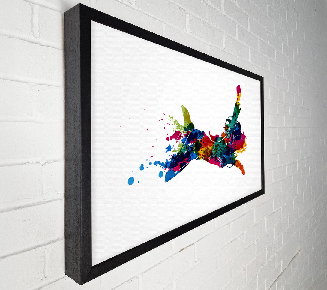  A Canvas Print of Contemporary Movement 12 Canvas Print