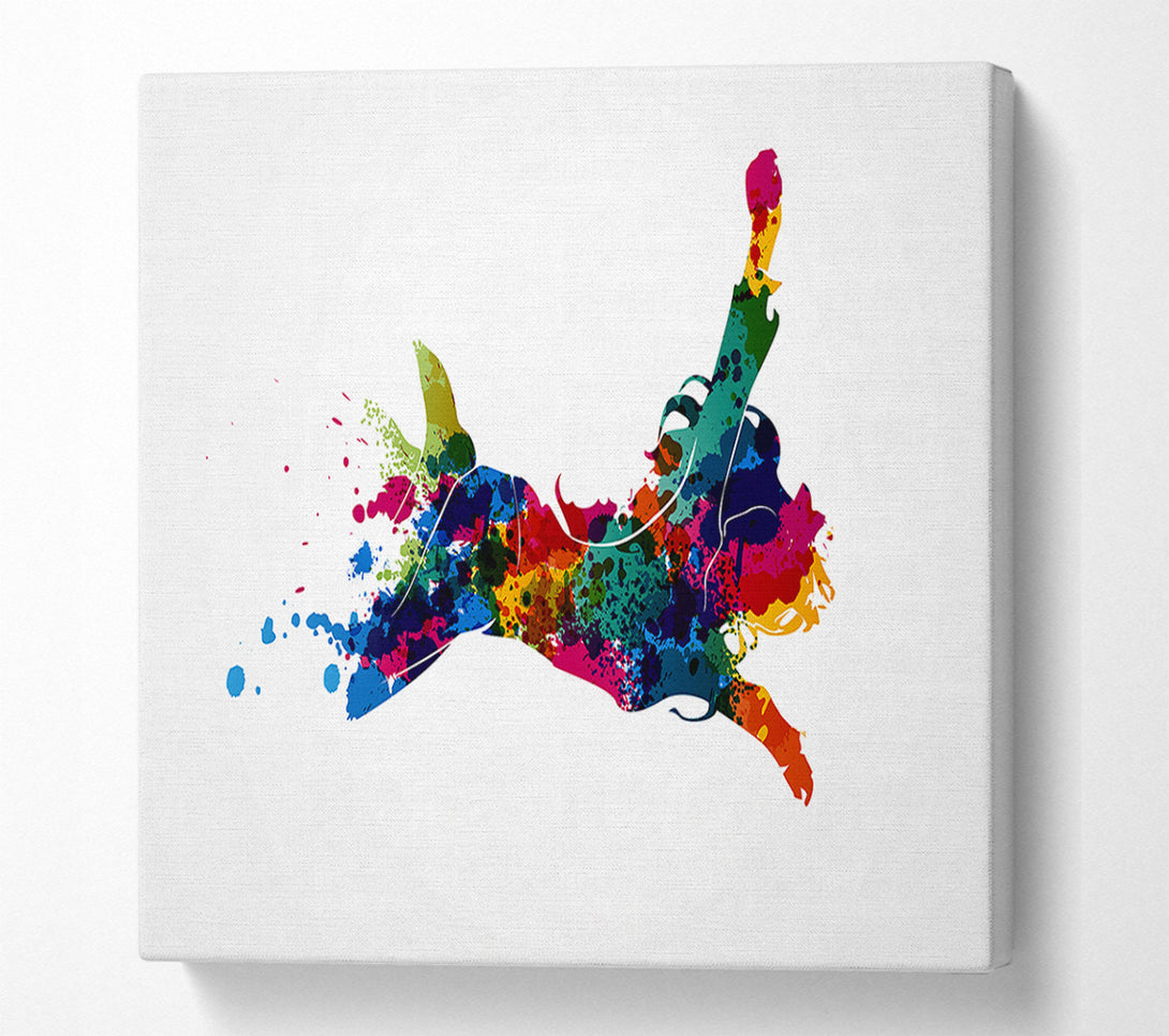  A Canvas Print of Contemporary Movement 12 Canvas Print