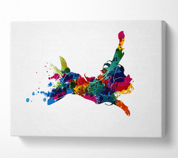  A Canvas Print of Contemporary Movement 12 Canvas Print