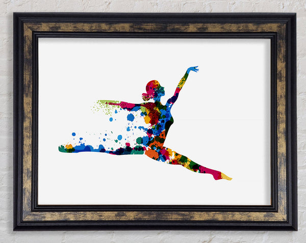 Contemporary Movement 14 Framed Print
