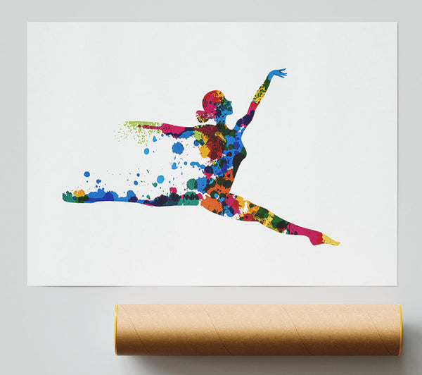 Contemporary Movement 14 Print