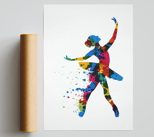 Rainbow Ballerina 1 Poster