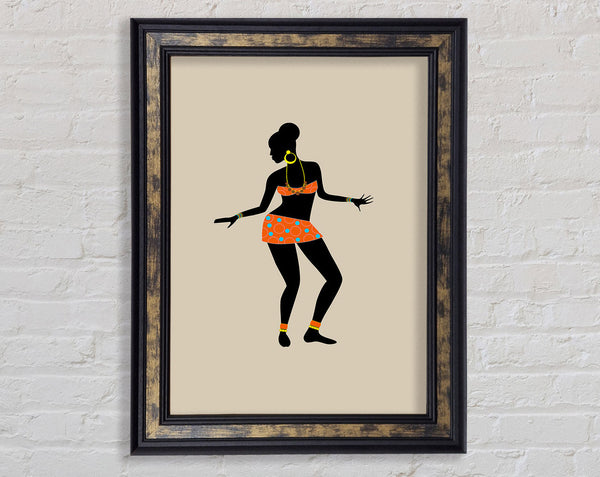 Contemporary Movement 17 Framed Print