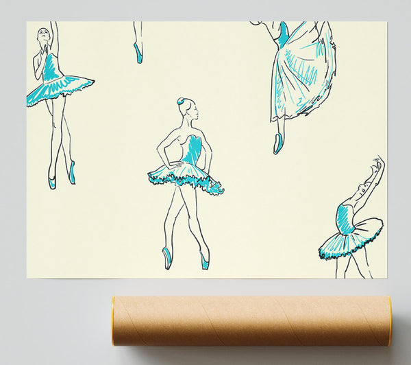 Blue Ballerina 7 Poster