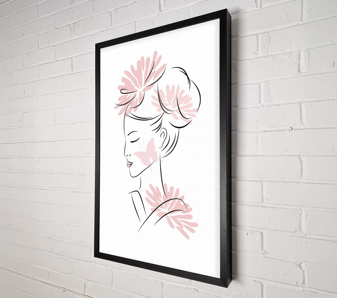  A Canvas Print of Japanese GeishaE Canvas Print