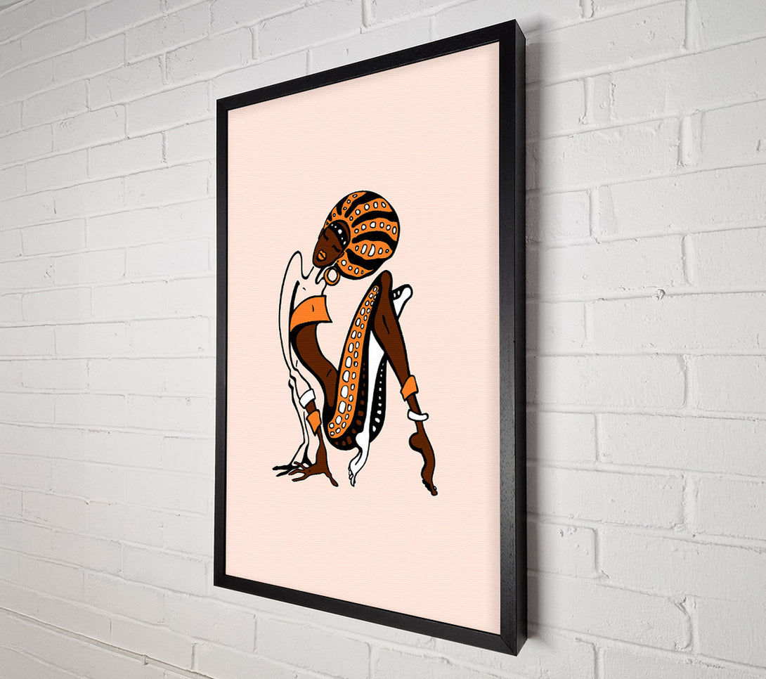  A Canvas Print of Contemporary Movement 15 Canvas Print