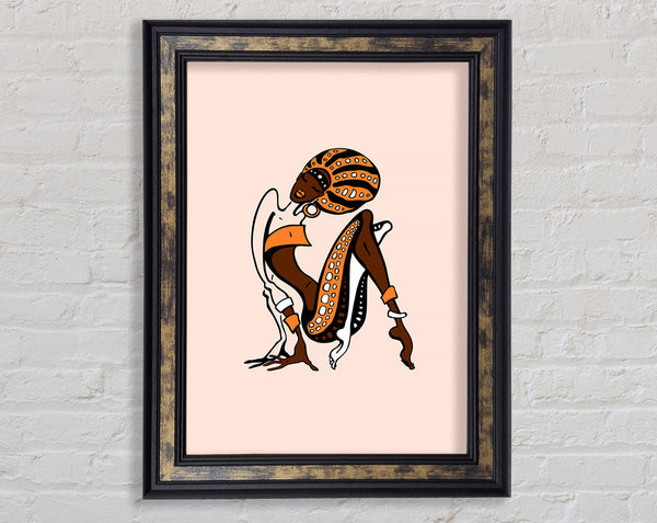 Contemporary Movement 15 Framed Print