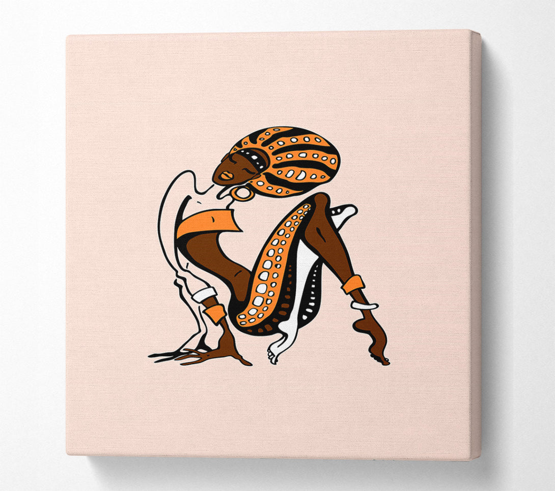  A Canvas Print of Contemporary Movement 15 Canvas Print