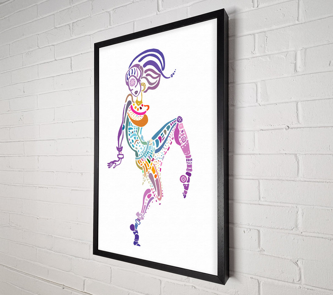  A Canvas Print of Contemporary Movement 6 Canvas Wall Art