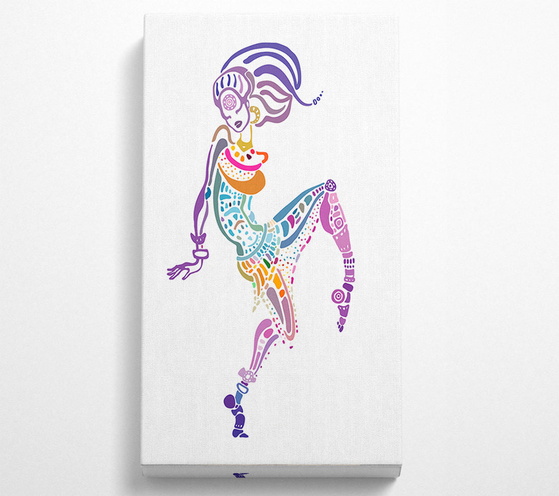  A Canvas Print of Contemporary Movement 6 Canvas Wall Art