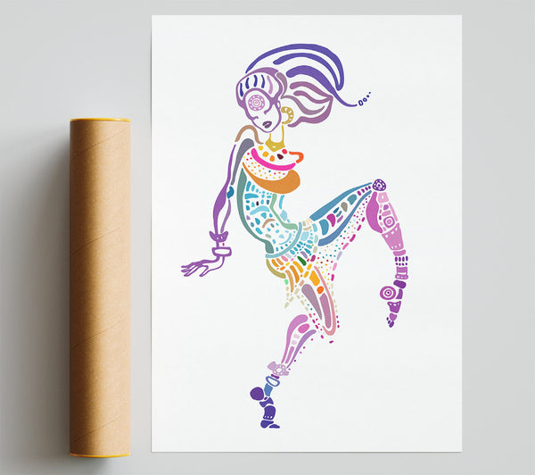 Contemporary Movement 6 Giclee Print