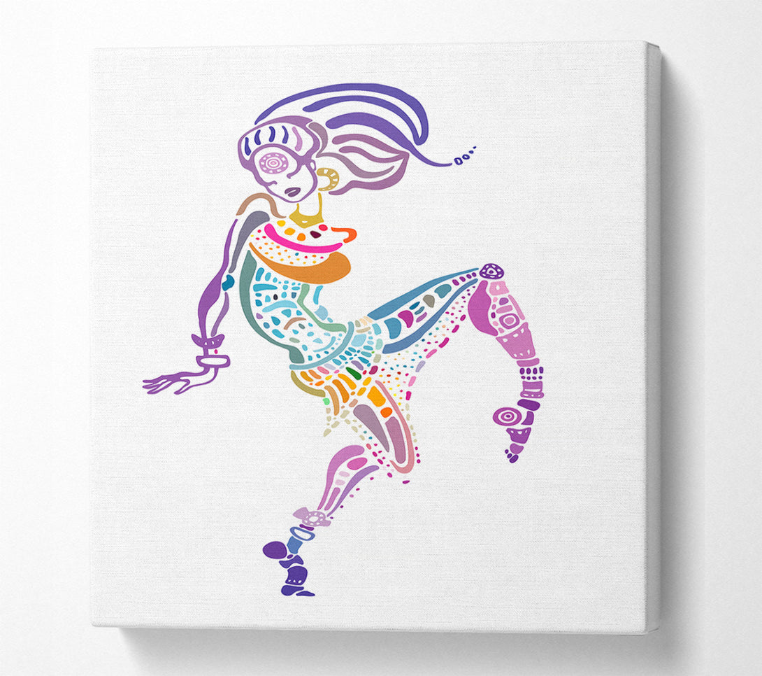  A Canvas Print of Contemporary Movement 6 Canvas Wall Art
