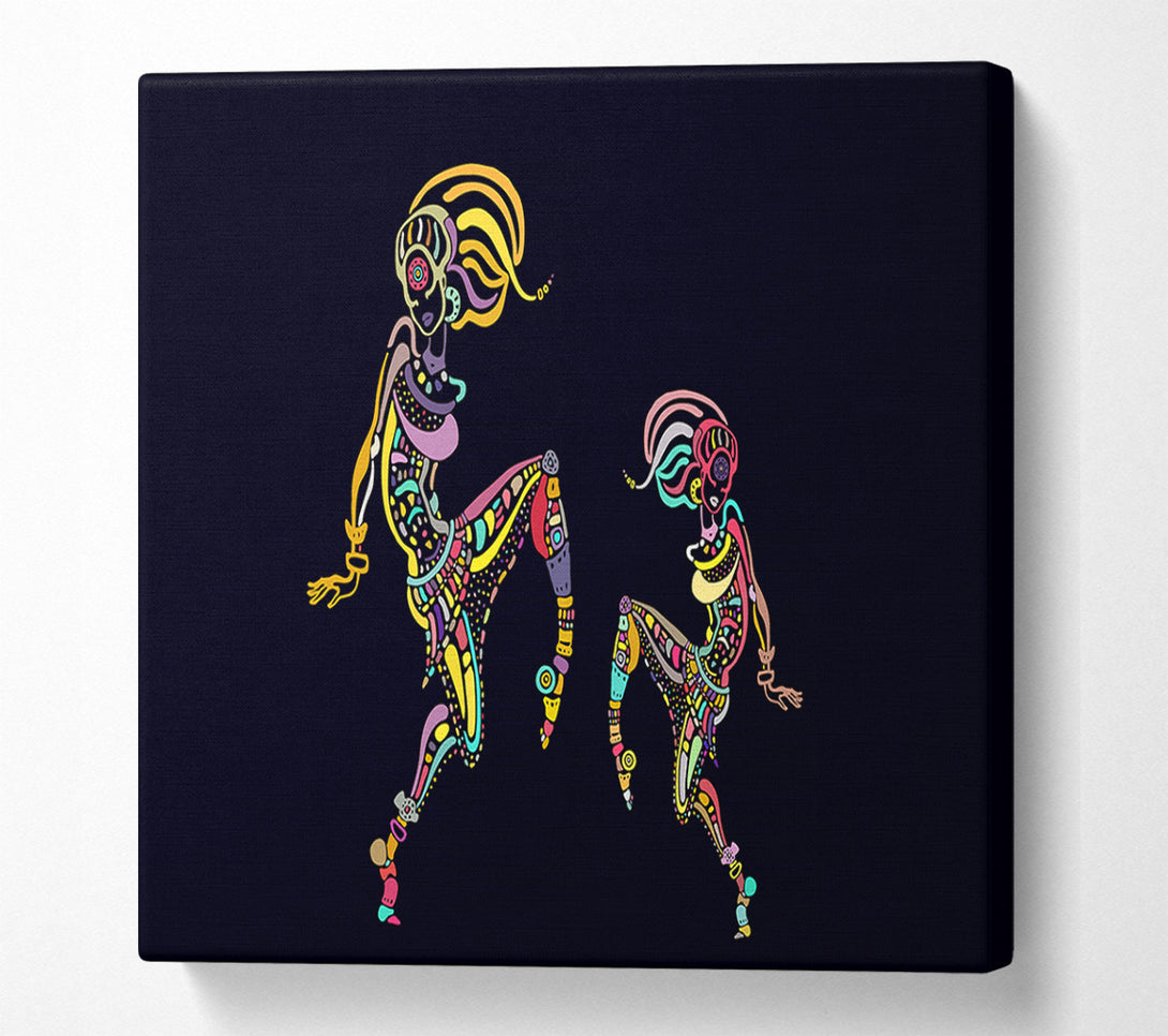  A Canvas Print of Contemporary Movement 16 Canvas Art