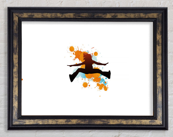 Contemporary Movement 3 Framed Print
