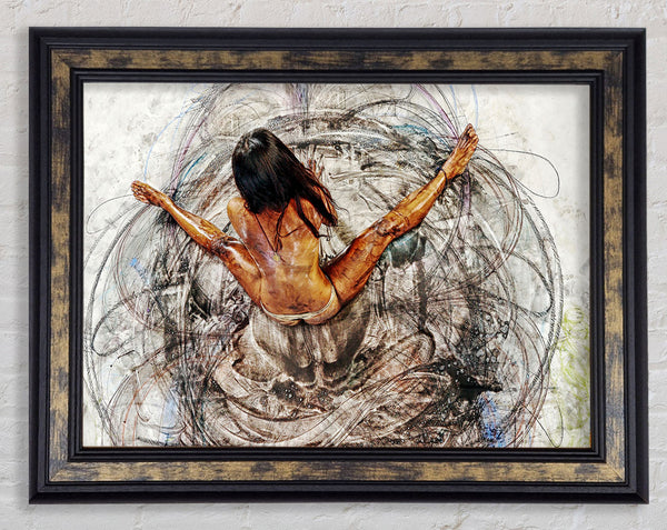 Contemporary Art Movement Framed Print