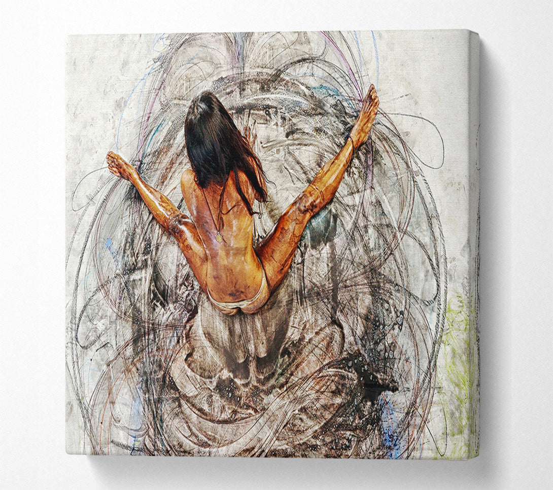  A Canvas Print of Contemporary Art Movement Canvas Art