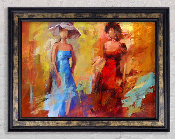 Ready For The Music 2 Framed Print
