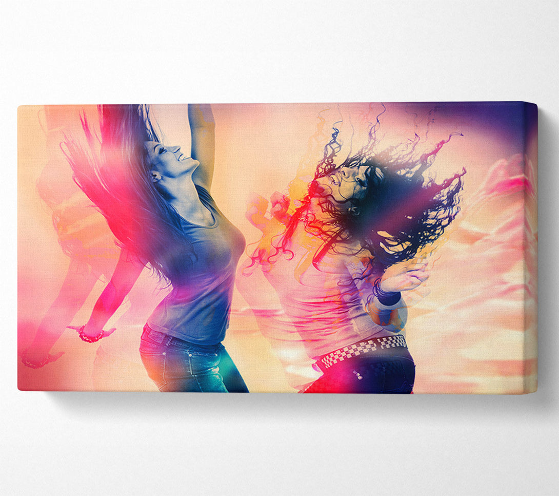 A Canvas Print of Disco Canvas Art