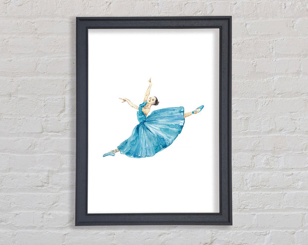 Blaue Ballerina 6