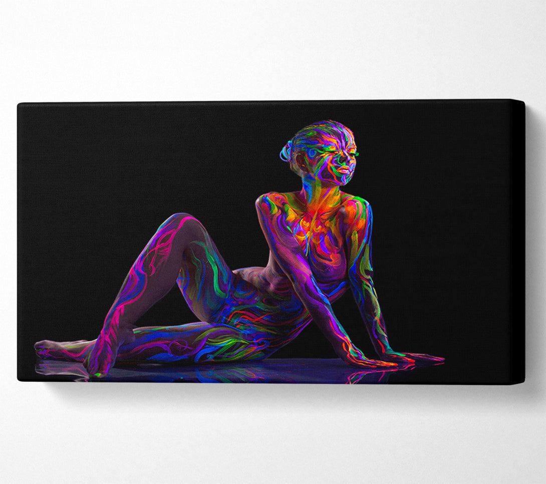  A Canvas Print of Contemporary Beauty Canvas Wall Art