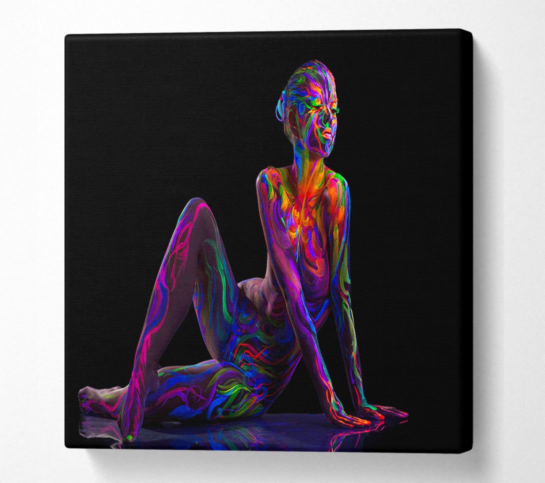  A Canvas Print of Contemporary Beauty Canvas Wall Art