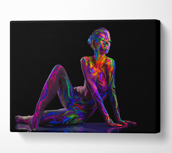  A Canvas Print of Contemporary Beauty Canvas Wall Art