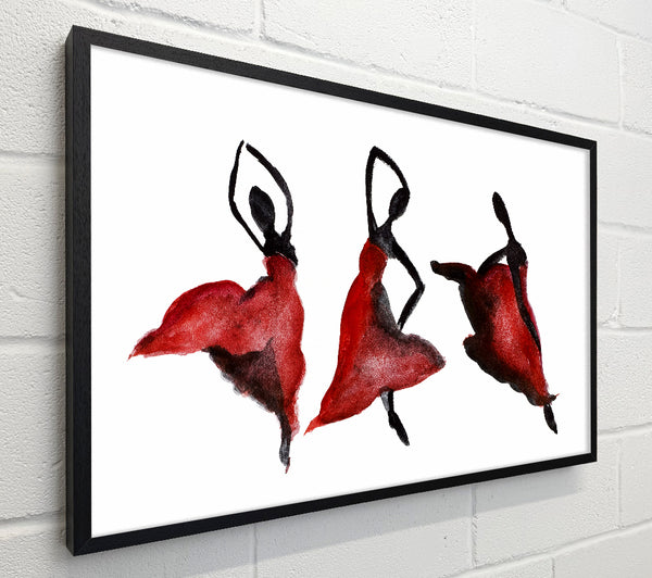 Red Ballarinas