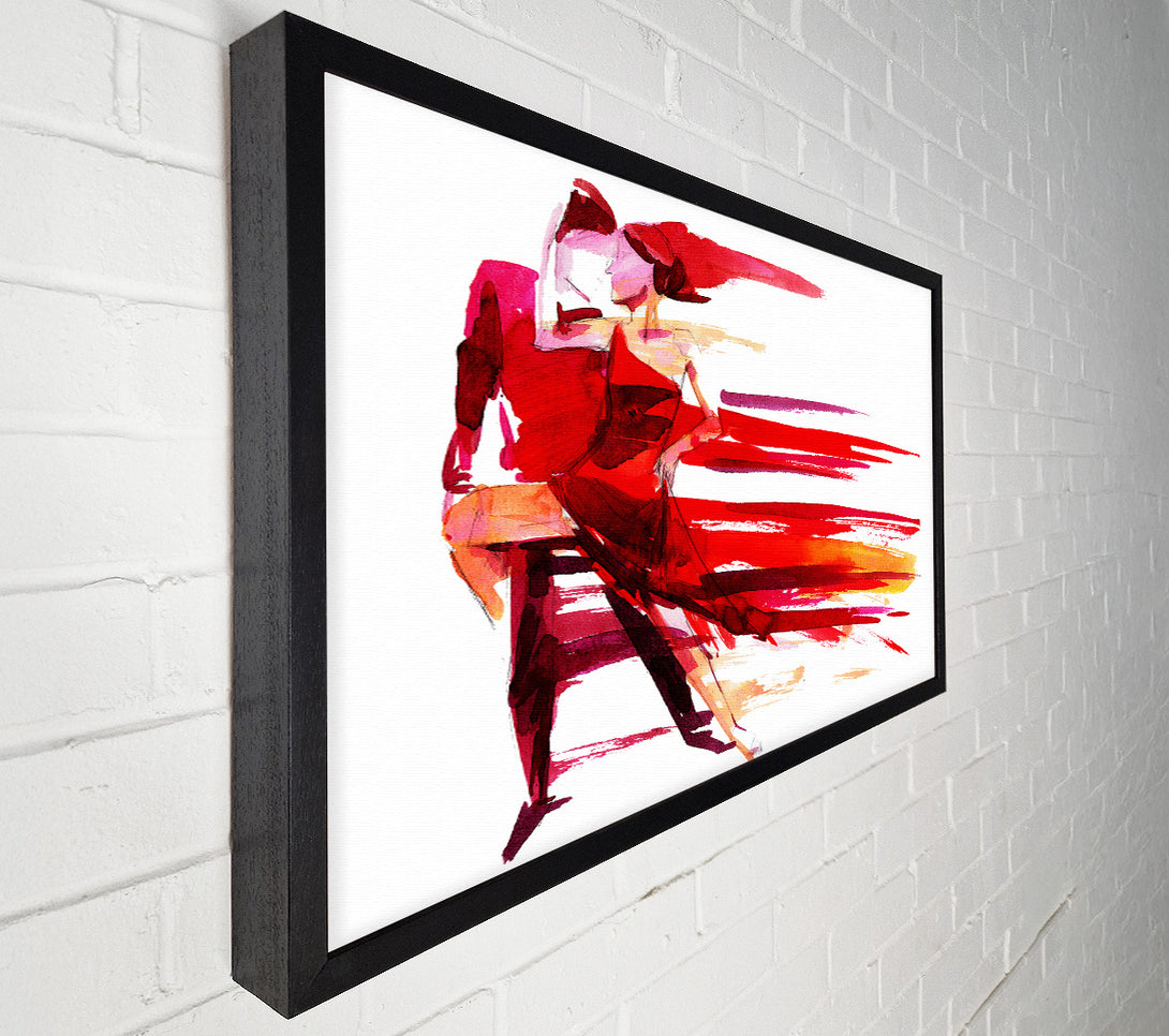  A Canvas Print of Salsa 4 Canvas Print