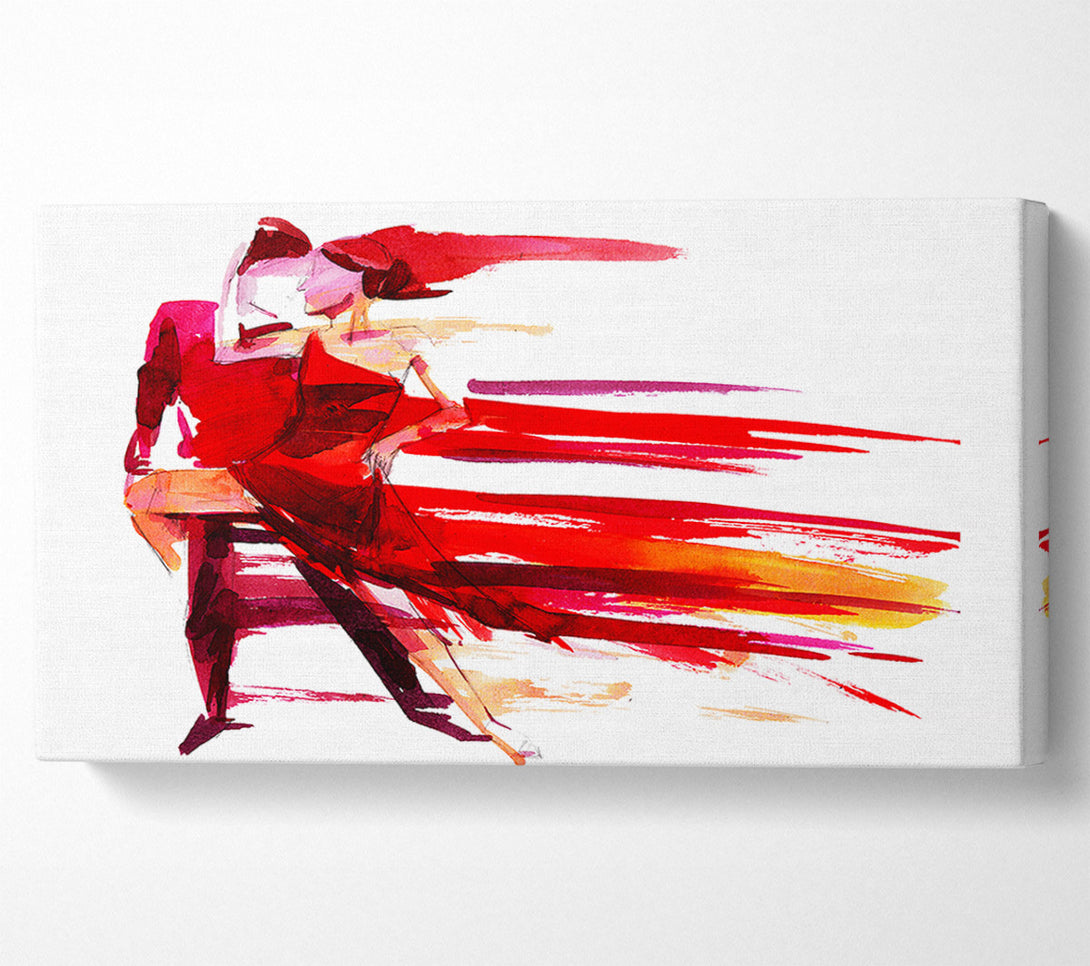  A Canvas Print of Salsa 4 Canvas Print