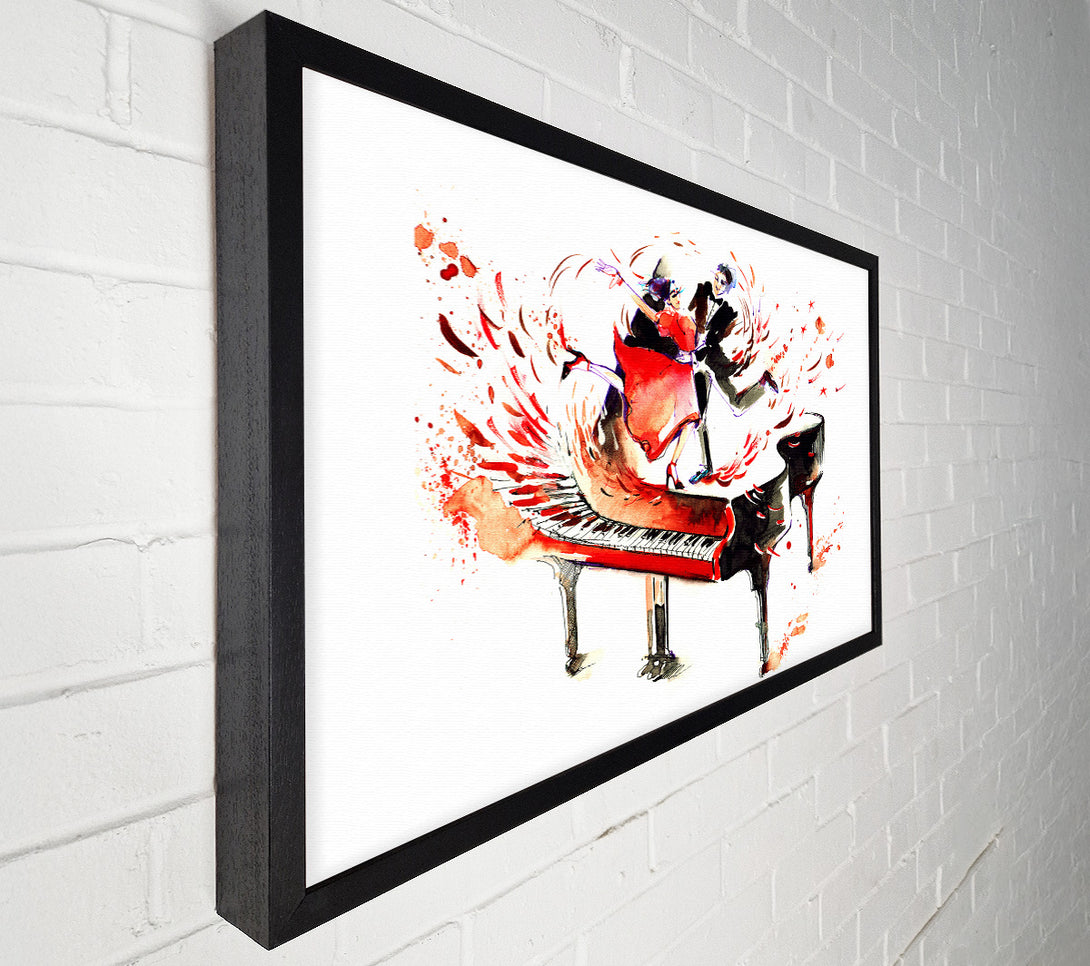  A Canvas Print of Music The Dance Of Live Canvas Art