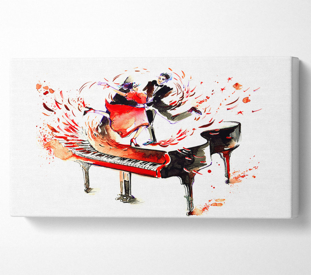  A Canvas Print of Music The Dance Of Live Canvas Art