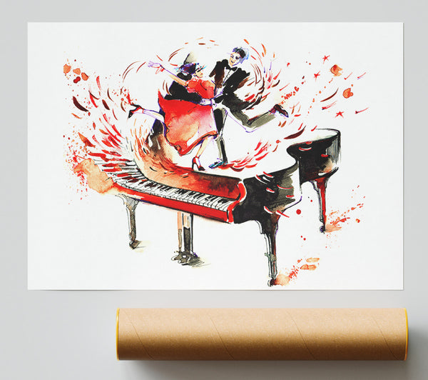 Music The Dance Of Live Giclee Print
