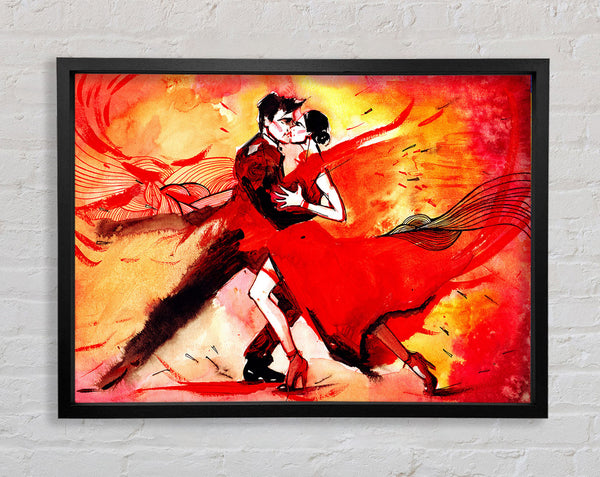 Salsa 3 Framed Print