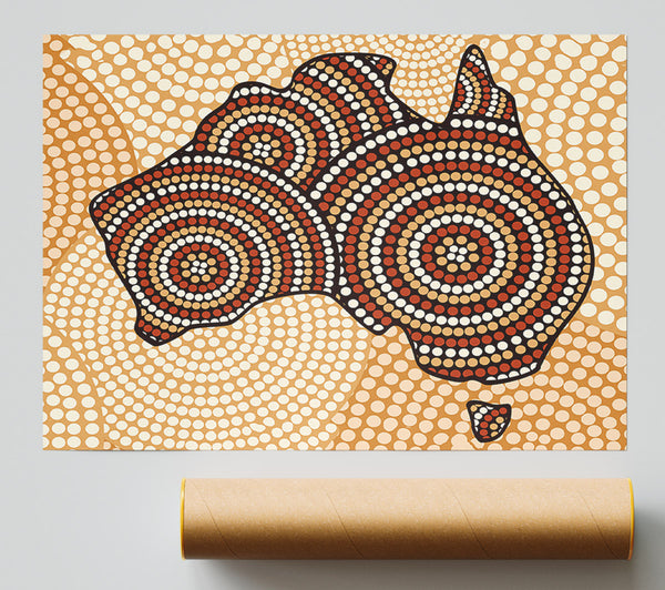 Aboriginal Map Print