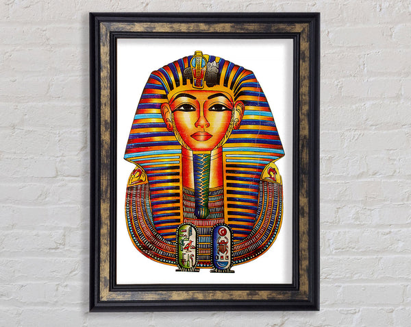 Egyptian King Tutankhamun Framed Print