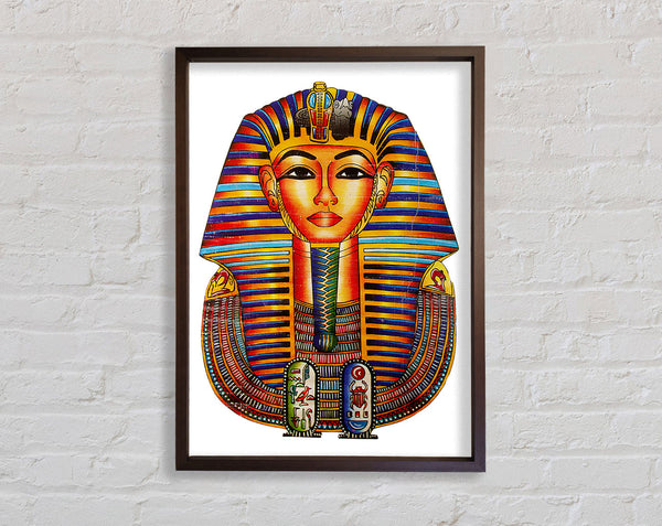 Egyptian King Tutankhamun Framed Print