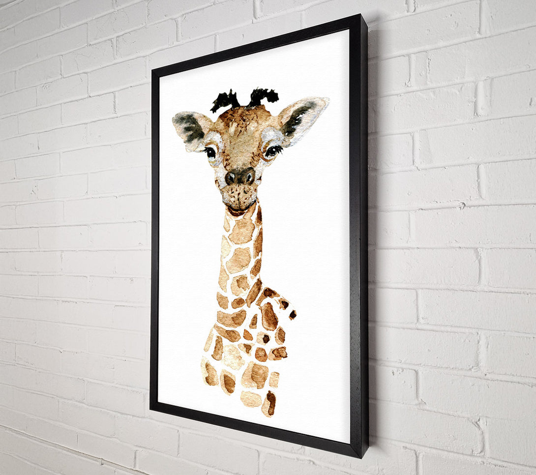  A Canvas Print of Giraffe Beauty Canvas Art