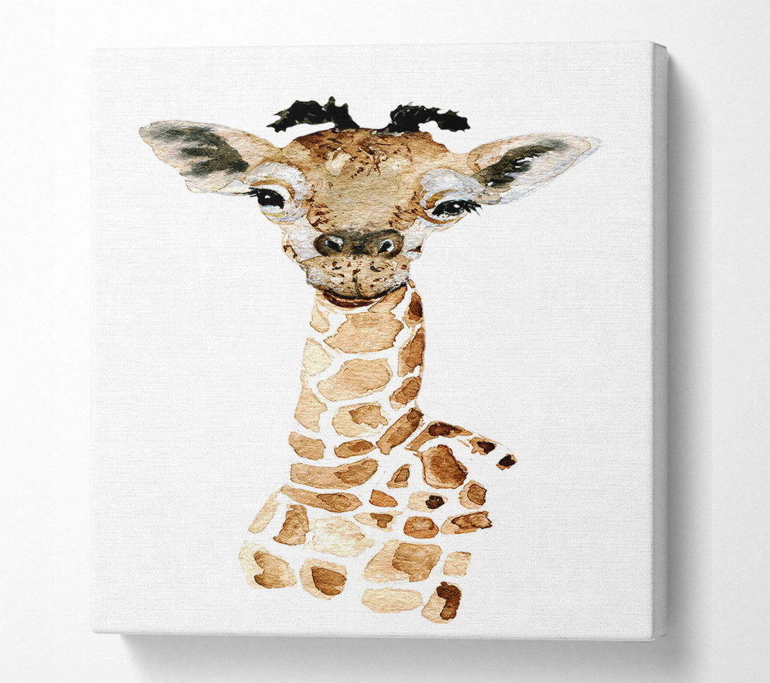  A Canvas Print of Giraffe Beauty Canvas Art